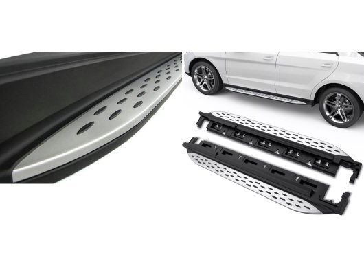 2013-2019 Mercedes GL X166 Yan Basamak Oem Style