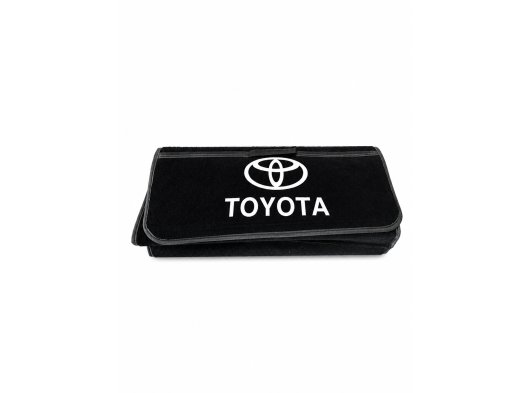 Toyota Logolu Katlanabilir Araç Bagaj Organizeri