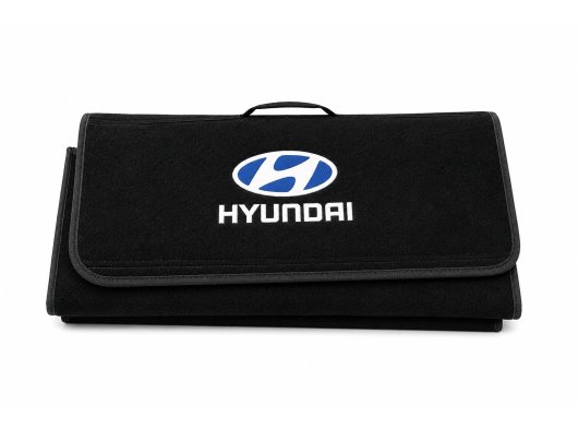 Hyundai Araç Bagaj Düzenleyici Katlanabilir Bagaj Organizer Çanta Siyah