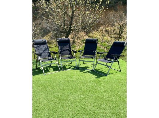 Katlanır Lüx Sandalye 4 Adet Set
