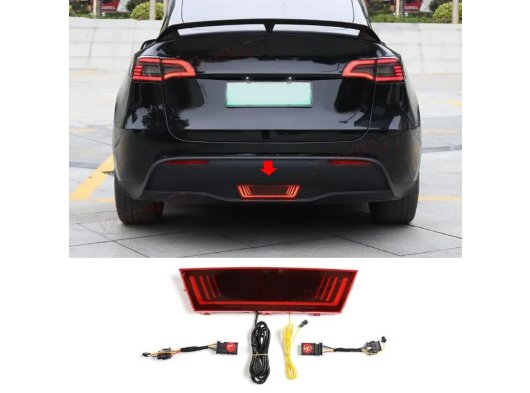 Tesla Model Y Difüzör Ortası 3. Stop