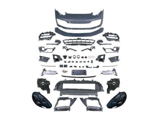 Panamera 970.1 2010-2013 Uyumlu 971 GTS Dönüşüm Ön Tampon + Far
