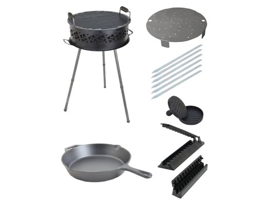 Meriç Şömine Barbekü Süper Set