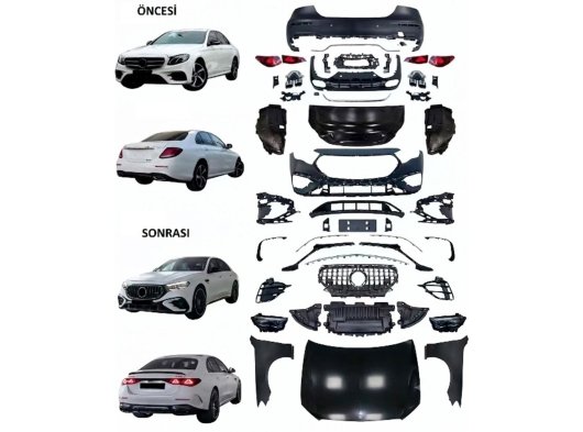 W213 2016-2020 Uyumlu W214 E53 AMG Dönüşüm Seti