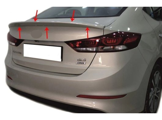 Hyundai Elantra 2016- Spoiler