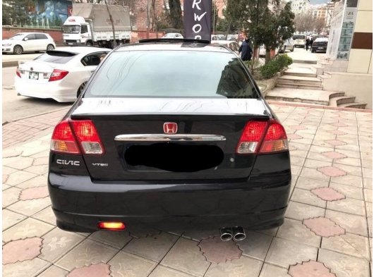 Civic 01-05 Spoiler Parlak Siyah