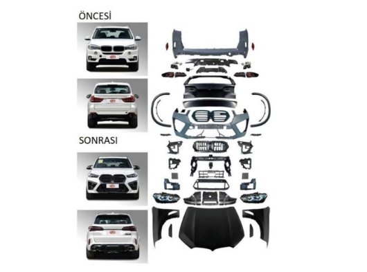 X5 F15 Uyumlu G05 LCI X5M Dönüşüm Seti