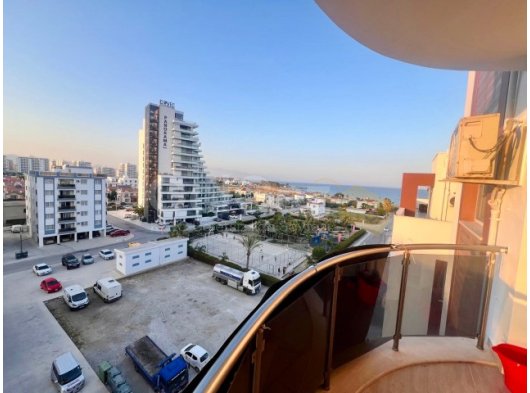 İskele Long Beach Bölgesinde Büyüleyici Deniz Manzarasına sahip 2+1 Kiralık Daire.!