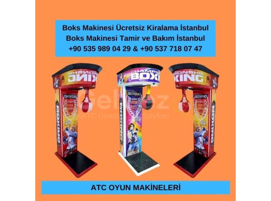 İkinci El Boks Makinesi Fiyatları İstanbul | Ticari & Jetonlu Modeller