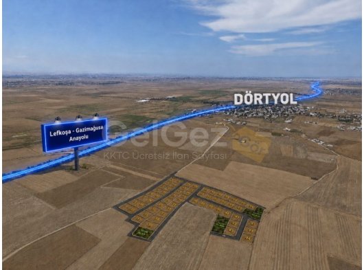 10.000 £ peşinat 24 ay taksi ile arsa sahibi olma fırsatı