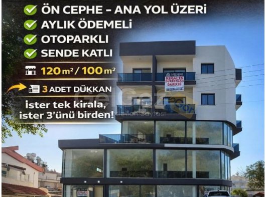 ANIT ÇEMBERİNE YAKIN AYLIK KİRALIK DÜKKAN