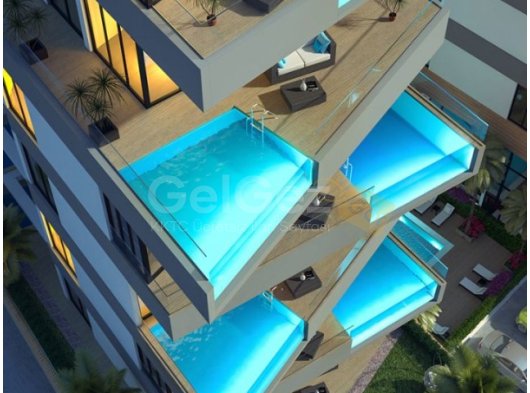 GİRNE KARKUM’DA SATILIK 2+1 PENTHOUSE | DENİZ MANZARALI | ÖZEL HAVUZLU