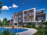 GİRNE ALSANCAK’TA ATAKARA MARKET & MERİT OTELLERE YAKIN, 1+1 & 2+1 SEÇENEKLİ, ORTAK HAVUZLU, KAPALI OTOPARKLI, ASANSÖRLÜ MODERN SATILIK DAİRELER