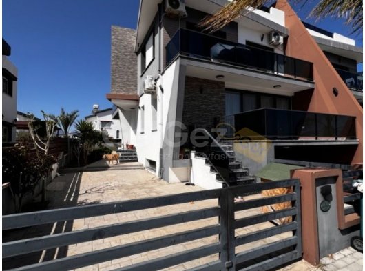 iskele denize yakın triplex villa eşyalı