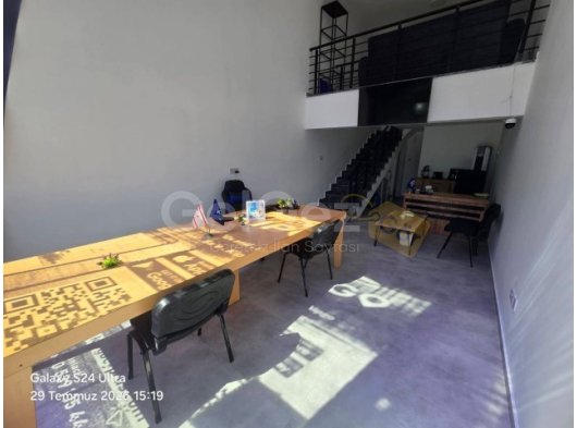 MAGUSA CANAKKALE BOLGESINDE MERKEZI KONUMDA SATILIK 67,5 M2 SENDELI DUKKAN 125,000 £ WC + MUTFAK