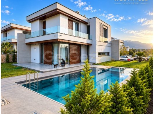 Alsancak Ultra Lüks Özel Havuzlu Kiralık 4+1 Villa