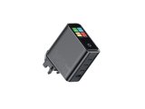 Wiwu G028 140W Akıllı Ekranlı GaN Şarj Cihazı 3C 1A