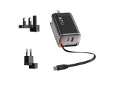Wiwu G027 Helix Pro 67W Gan Hızlı Şarj PD/QC 2USB C+1 USB A