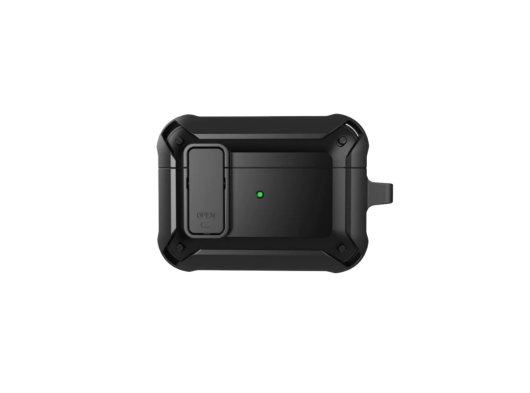 Wiwu APC011 Mecha Airpods Pro - Pro2 Kılıf Siyah
