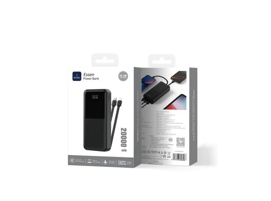 Wiwu P082 Essen Serisi 22,5W 20000mAh Powerbank