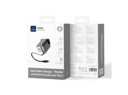 Wiwu G021 Helix 45W Gan Hızlı Şarj