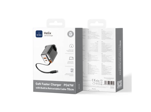 Wiwu G020 Helix 67W Gan Hızlı Şarj