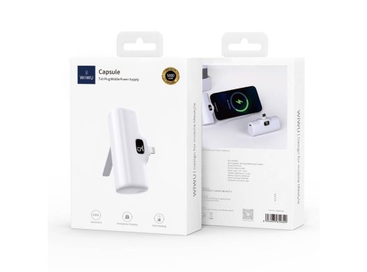 Wiwu P017 Capsule 5000 Mah Lightning Powerbank