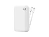 Wiwu P060 Type C - Lightning Kbalolu PD 22.5W 10000mAh Powerbank Beyaz