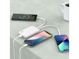 Wiwu P060 Type C - Lightning Kbalolu PD 22.5W 10000mAh Powerbank Beyaz