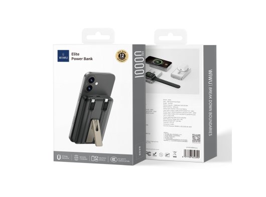 Wiwu P056 Elite 10000mAh Magsafe Kablolu Powerbank