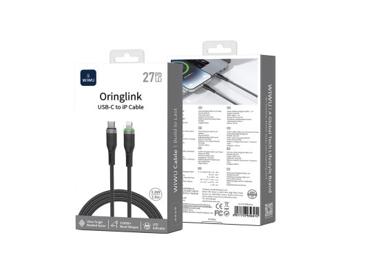 Wiwu C070 Oringlink C-L 27W Hızlı Şarj Kablosu