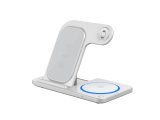Wiwu W020 3 in 1 Kablosuz Şarj Standı - Wiwu Kıbrıs