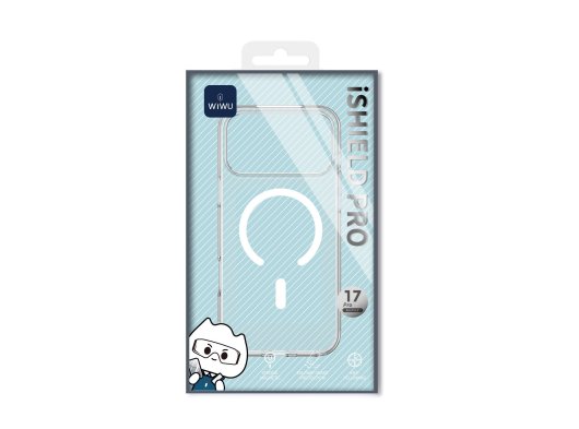 Wiwu MCC-101 iShield 17 Pro Magsafe Şeffaf Kılıf