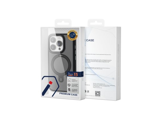 Wiwu ZMM-010 iPhone 15 ProMax Kılıf Magsafe Standlı Kapak