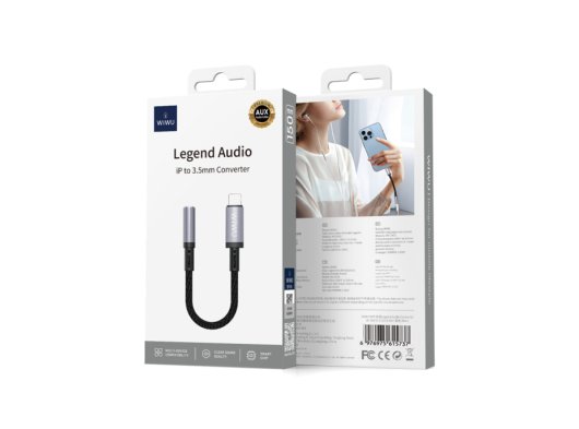 Wiwu C047L Legend Serisi Lightning Aux Dönüştürücü