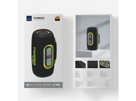 Wiwu H7 Thunder Kablosuz Hoparlör