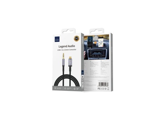 Wiwu C048T Type-C to 3.5mm Converter Cable