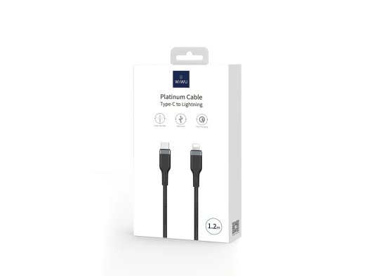 Wiwu PT01 Platinium USB to Lightning Kablo 1.2mt