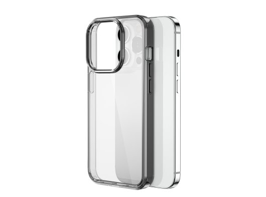 Wiwu MMC-101 Crystal Magnetic Kılıf for 15 Pro Black Transparent
