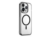 Wiwu MMC-101 Crystal Magnetic Kılıf for 15 Pro Black Transparent