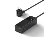Wiwu S004 GaN Tech 2 Type-C ve 2 USB-A Priz 100W 150cm