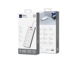 Wiwu S009 Çok Fonksiyonlu 20W Çoklu Priz 2xType c - 2xUSB - 8x SC