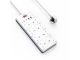 Wiwu S009 Çok Fonksiyonlu 20W Çoklu Priz 2xType c - 2xUSB - 8x SC