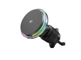 Wiwu CH324 Magsafe Şarj özellikli RGB Işıklı Telefon Tutucu
