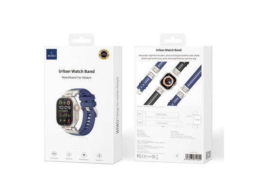 Wiwu WB012 Urban Watch Kordon Mavi