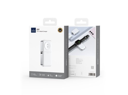 Wiwu M21 Elf Serisi 3in1 Mini Wireless Powerbank 1100mAh 3W
