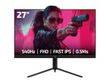 GamePower Lucid S60 27'' 0.5ms 540Hz Flat Fast IPS FHD RGB Pivot Speaker Gaming Monitör