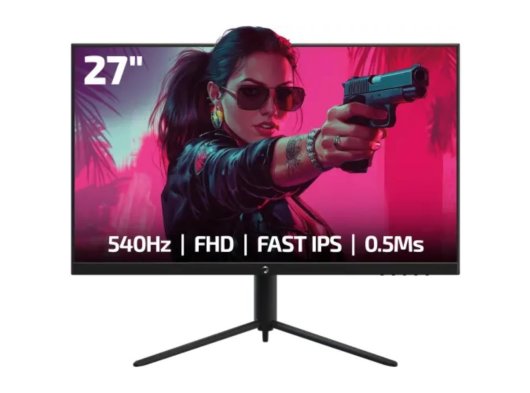 GamePower Lucid S60 27'' 0.5ms 540Hz Flat Fast IPS FHD RGB Pivot Speaker Gaming Monitör