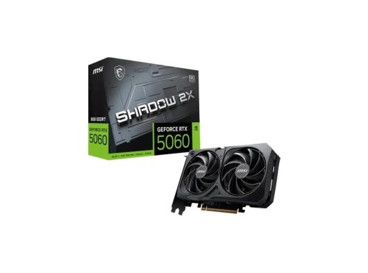 MSI VGA GEFORCE SHADOW 8GB RTX5060 2X OC MAX GDDR7 128B DX12