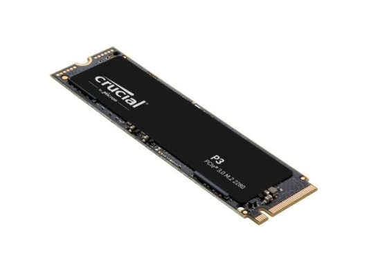 Crucial P3 Serisi 1TB NVMe PCIe 3500 - 3000MB/s , 2280 m.2 SSD